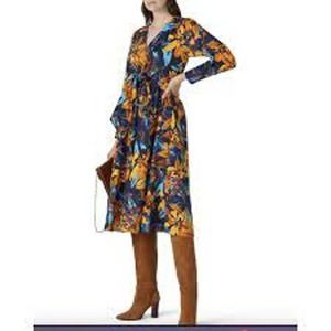 Marissa Webb Lilly Printed Midi Shirtdress